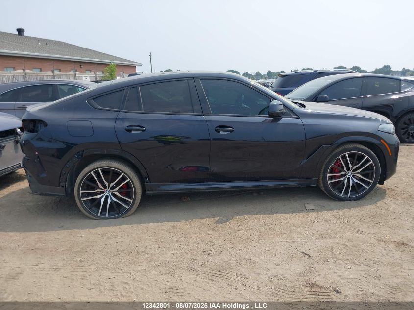 2024 BMW X6 xDrive40I VIN: 5UX33EX09R9T00859 Lot: 12342801