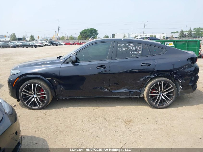 2024 BMW X6 xDrive40I VIN: 5UX33EX09R9T00859 Lot: 12342801