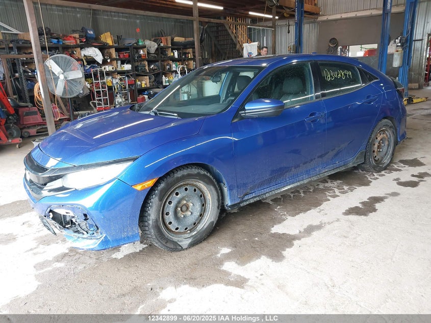 Vin: shhfk7h45hu308491, lot: 2716795, honda civic sport 20172