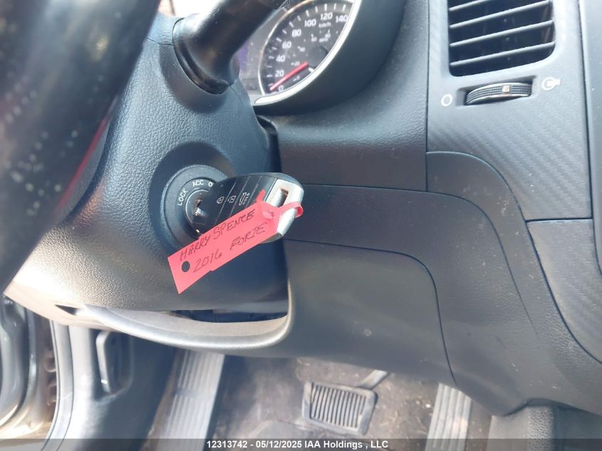 2016 Kia Forte 2.0L Ex/2.0L Ex Se VIN: KNAFX4A81G5528464 Lot: 12313742X