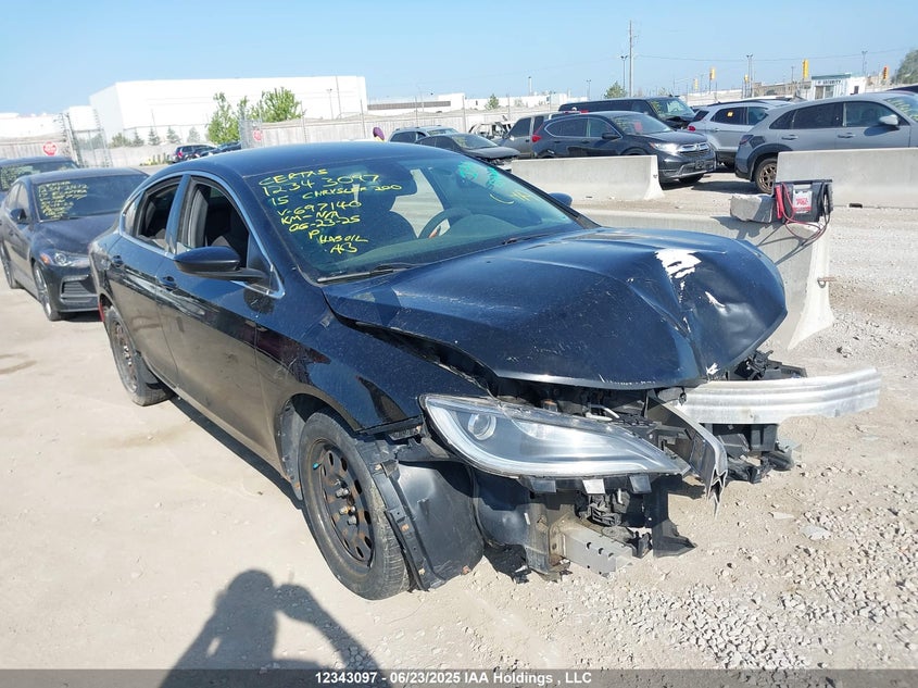 1C3CCCFB4FN697140 2015 Chrysler 200 Lx auction photo 1