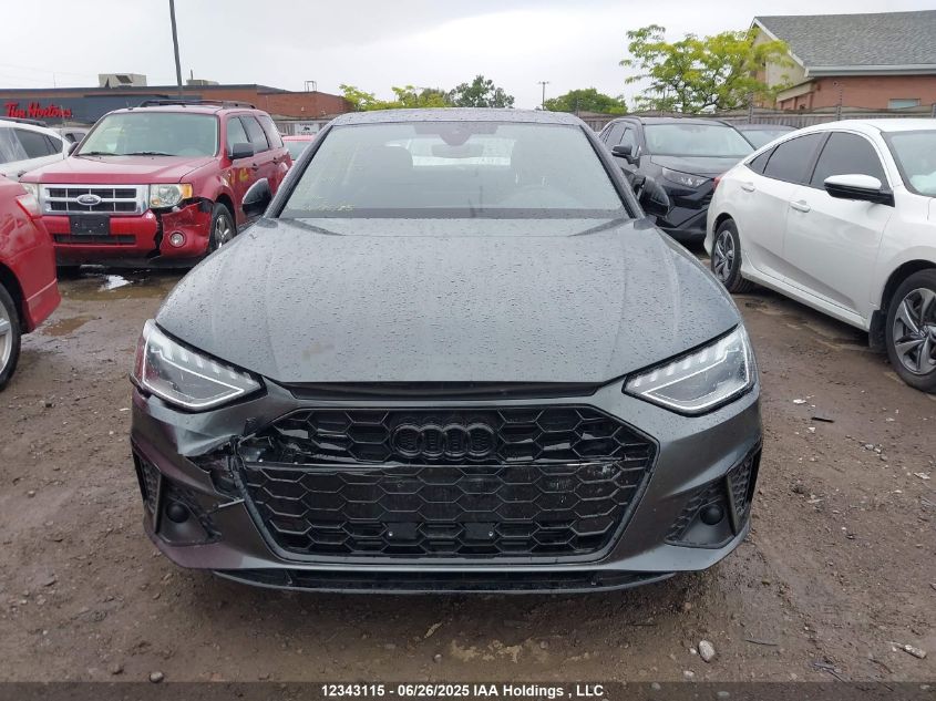 2024 Audi A4 45 Progressiv VIN: WAUEAAF4XRA086070 Lot: 12343115