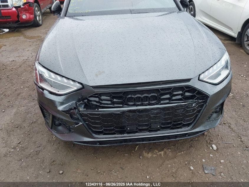 2024 Audi A4 45 Progressiv VIN: WAUEAAF4XRA086070 Lot: 12343115