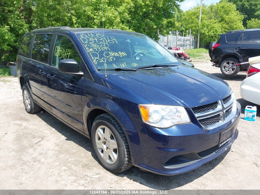 2C4RDGBG9CR316229 2012 Dodge Grand Caravan Se auction photo 1
