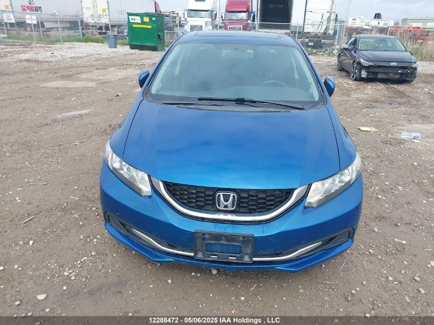 2015 Honda Civic Ex 4Dr VIN: 2HGFB2F55FH012959 Lot: 12288472X