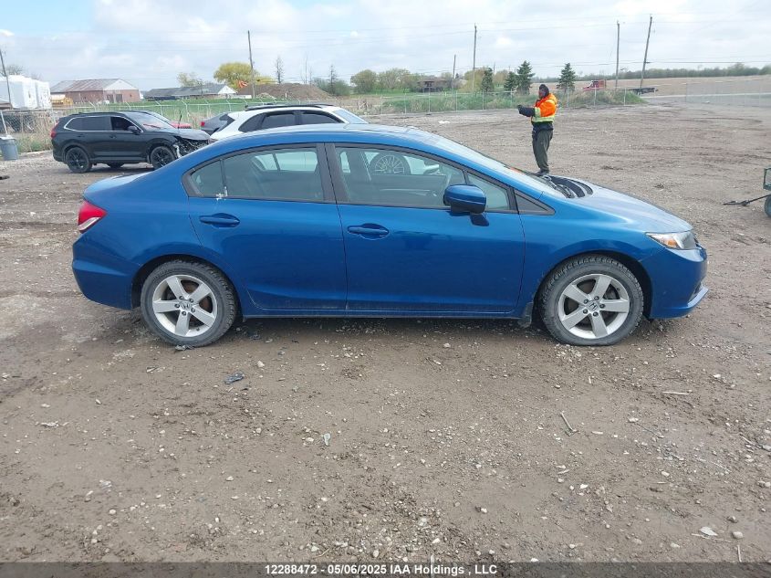 2015 Honda Civic Ex 4Dr VIN: 2HGFB2F55FH012959 Lot: 12288472X