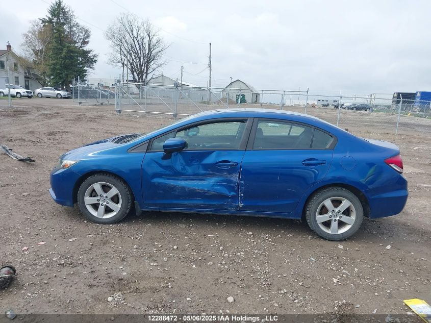 2015 Honda Civic Ex 4Dr VIN: 2HGFB2F55FH012959 Lot: 12288472X