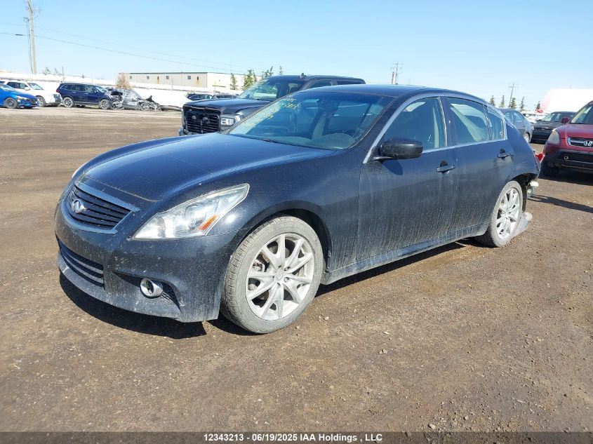 2013 Infiniti G37 VIN: JN1CV6AR4DM350859 Lot: 12343213
