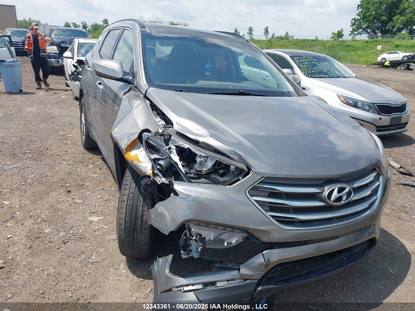 5NMZUDLB0JH054061 2018 Hyundai Santa Fe Sport auction photo 1