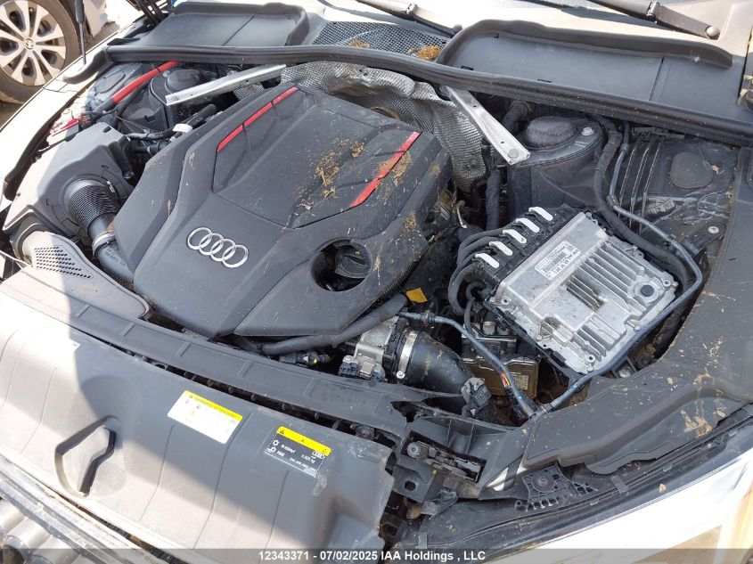 2022 Audi S5 Prestige VIN: WAUB4CF51NA030883 Lot: 12343371