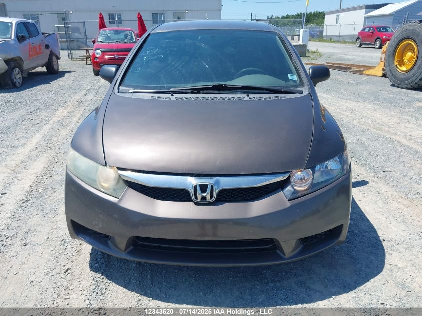 2009 Honda Civic Sdn VIN: 2HGFA16429H007274 Lot: 12343520