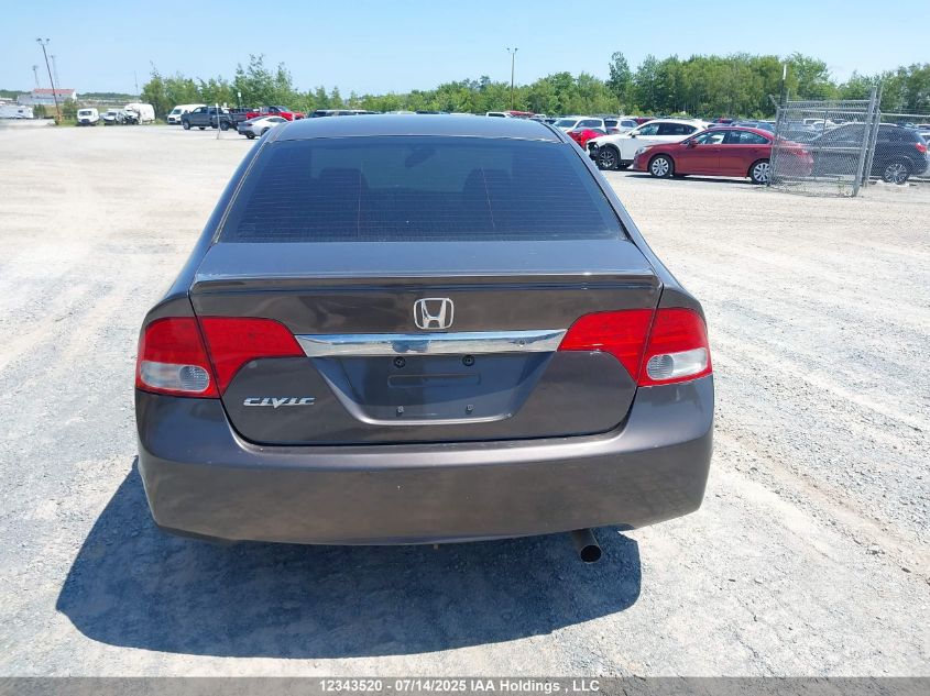 2009 Honda Civic Sdn VIN: 2HGFA16429H007274 Lot: 12343520