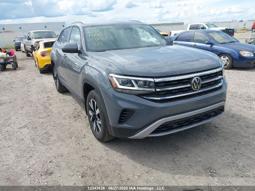 2020 Volkswagen Atlas Cross Sport S VIN: 1V2GC2CA7LC205550 Lot: 12343526