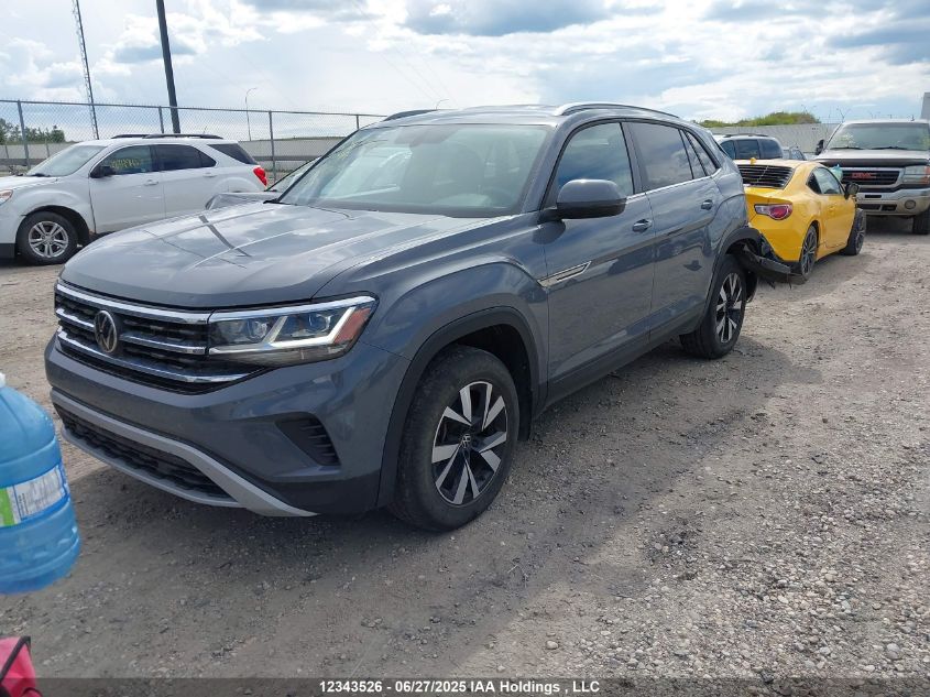 2020 Volkswagen Atlas Cross Sport S VIN: 1V2GC2CA7LC205550 Lot: 12343526