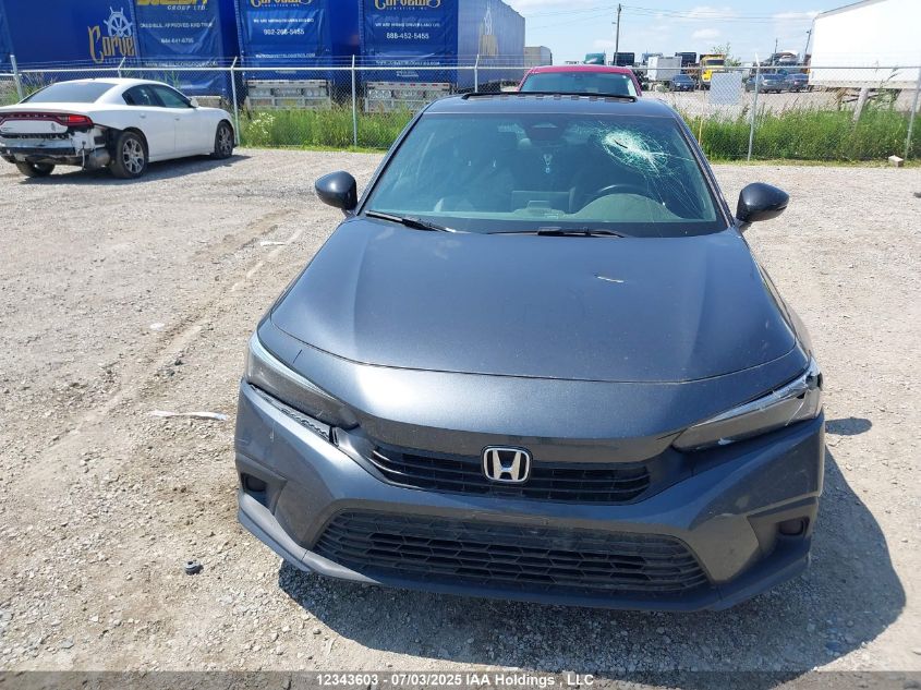 2022 Honda Civic Sport VIN: 2HGFE2F58NH126394 Lot: 12343603