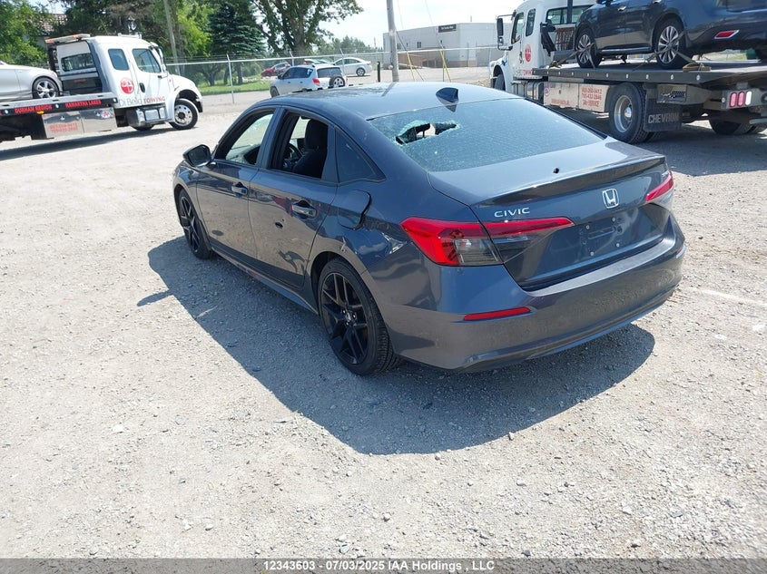 2HGFE2F58NH126394 2022 HONDA CIVIC photo no. 3