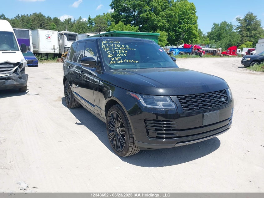SALGV2SE6LA577899 2020 Land Rover Range Rover 5.0L V8 Supercharged P525 Hse auction photo 1