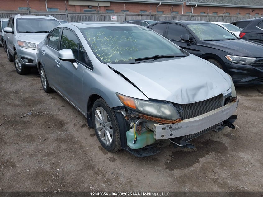 2HGFB2E56CH050665 2012 Honda Civic Ex 4Dr auction photo 1