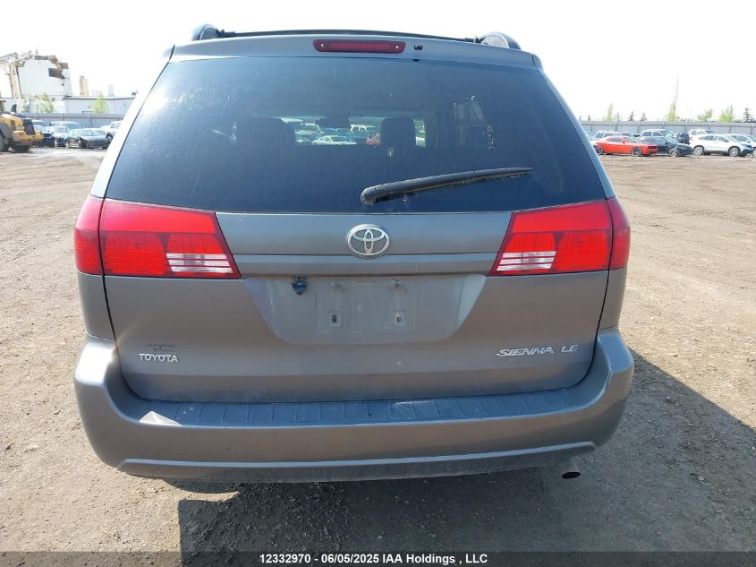 2004 Toyota Sienna Le V6 VIN: 5TDZA23C44S165414 Lot: 12332970X