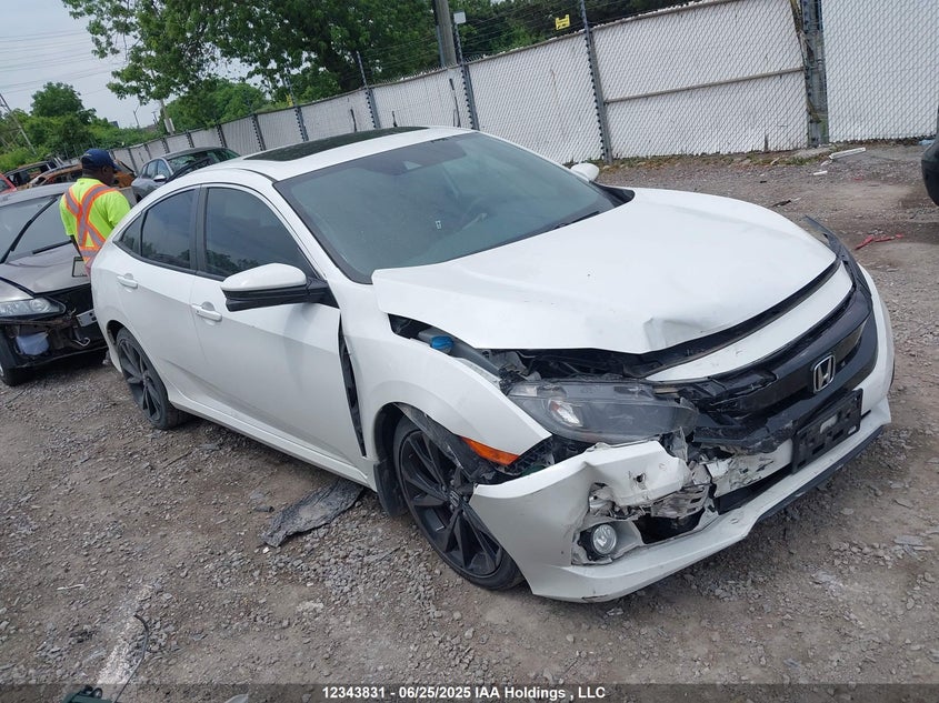 2HGFC2F80LH006988 2020 Honda Civic Sport auction photo 1
