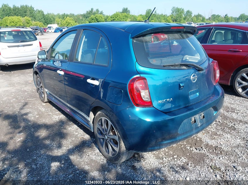 2017 Nissan Micra S/Sr/Sv VIN: 3N1CK3CP5HL237294 Lot: 12343933