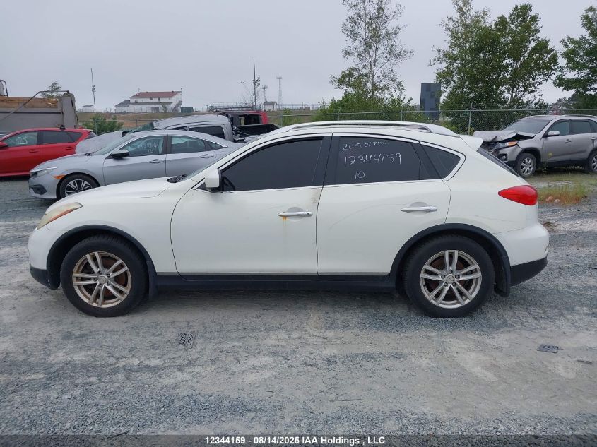 2010 Infiniti Ex35 Journey VIN: JN1AJ0HR8AM753504 Lot: 12344159