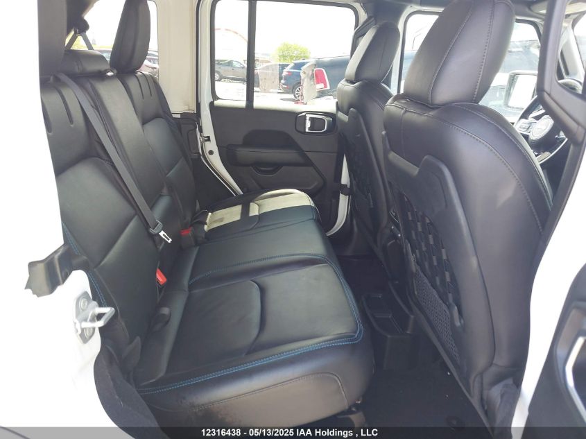 2022 Jeep Wrangler 4Xe Unlimited Rubicon VIN: 1C4JJXR65NW265972 Lot: 12316438X