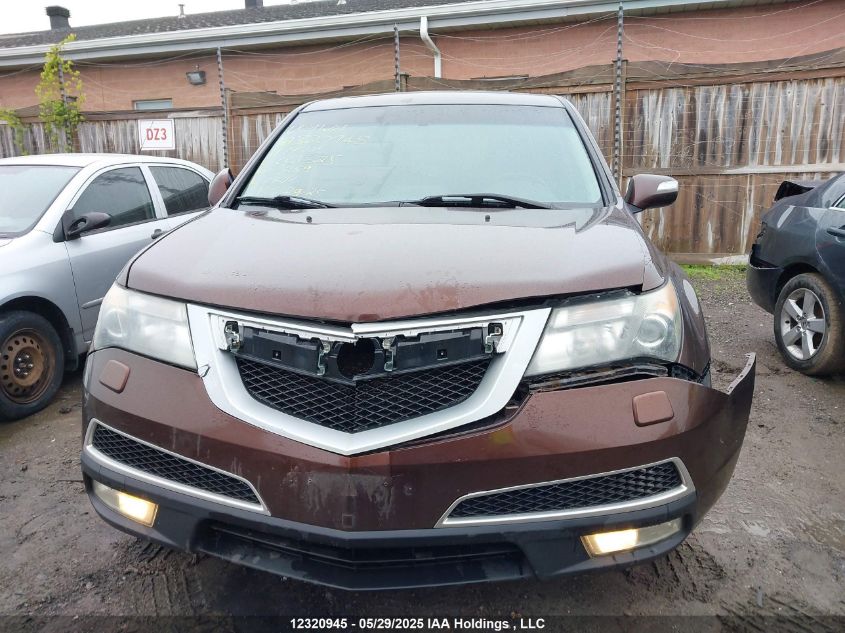 2011 Acura Mdx Technology Package VIN: 2HNYD2H63BH001325 Lot: 12320945X