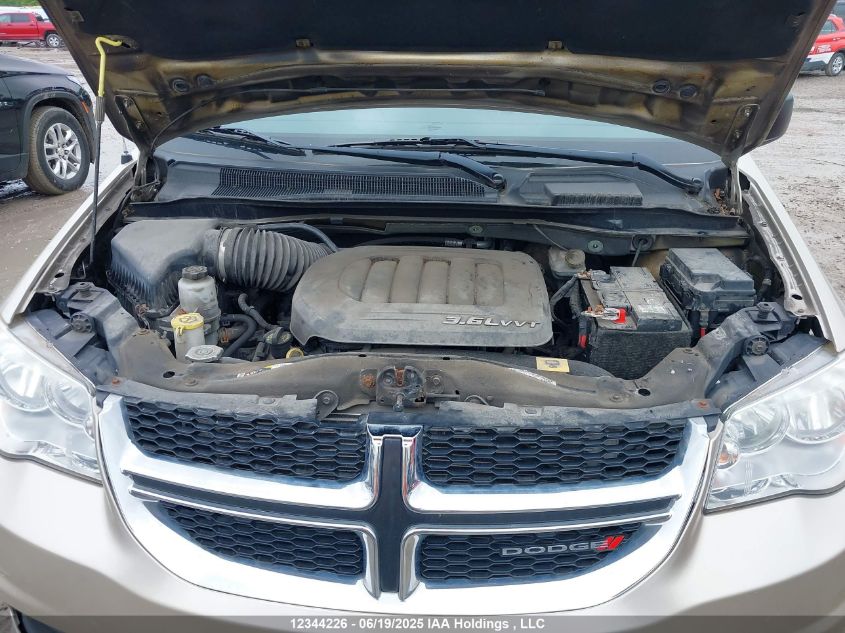 2013 Dodge Grand Caravan Se/Sxt VIN: 2C4RDGBG7DR572984 Lot: 12344226