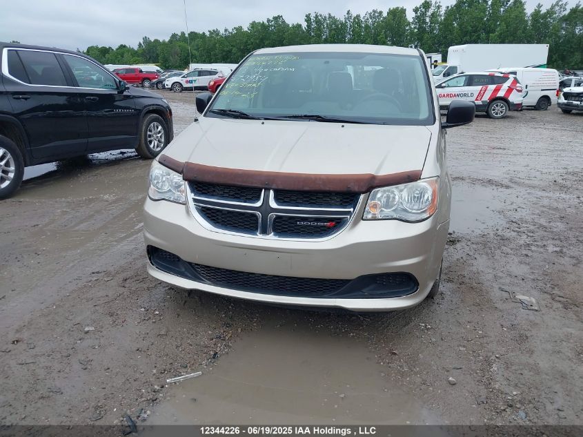 2013 Dodge Grand Caravan Se/Sxt VIN: 2C4RDGBG7DR572984 Lot: 12344226