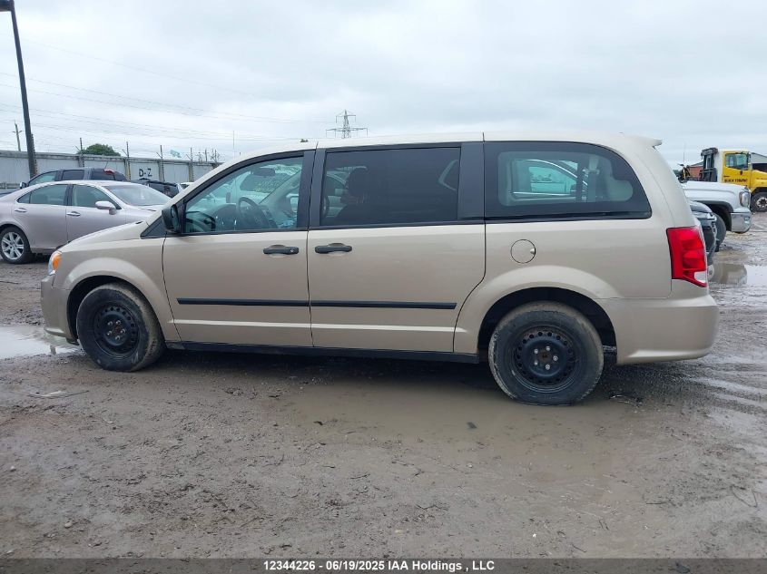 2013 Dodge Grand Caravan Se/Sxt VIN: 2C4RDGBG7DR572984 Lot: 12344226