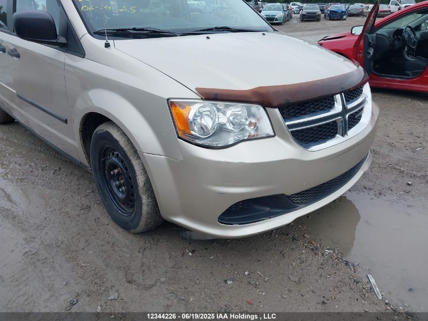 2013 Dodge Grand Caravan Se/Sxt VIN: 2C4RDGBG7DR572984 Lot: 12344226