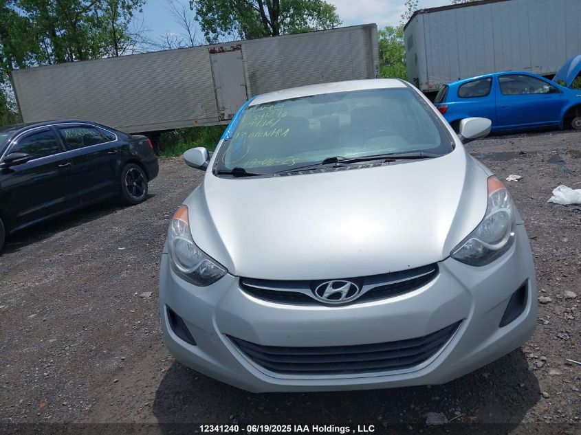 2013 Hyundai Elantra L VIN: 5NPDH4AE2DH294361 Lot: 12341240X