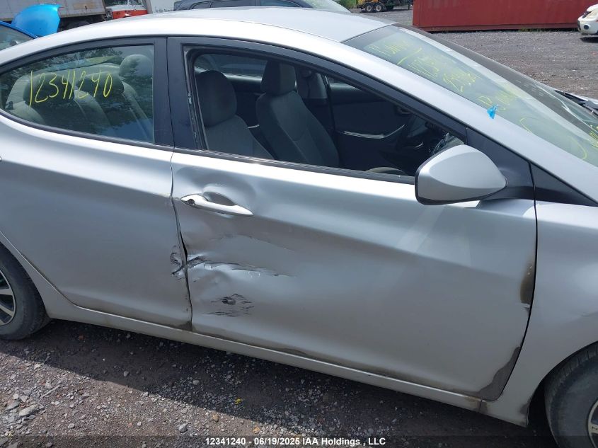 2013 Hyundai Elantra L VIN: 5NPDH4AE2DH294361 Lot: 12341240X