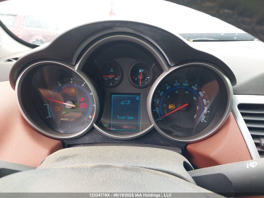 2013 Chevrolet Cruze Lt Turbo VIN: 1G1PF5SB8D7127027 Lot: 12334719X