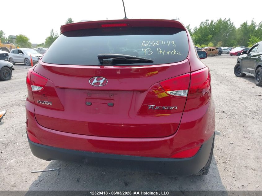 2013 Hyundai Tucson Gls VIN: KM8JU3AC0DU664005 Lot: 12329418X
