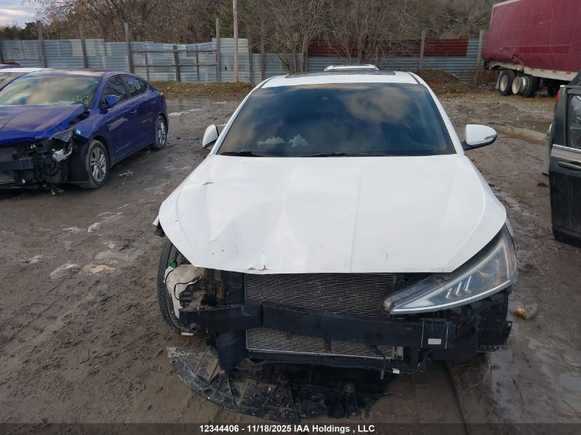 2019 Hyundai Elantra Preferred VIN: KMHD84LF9KU806038 Lot: 12344406