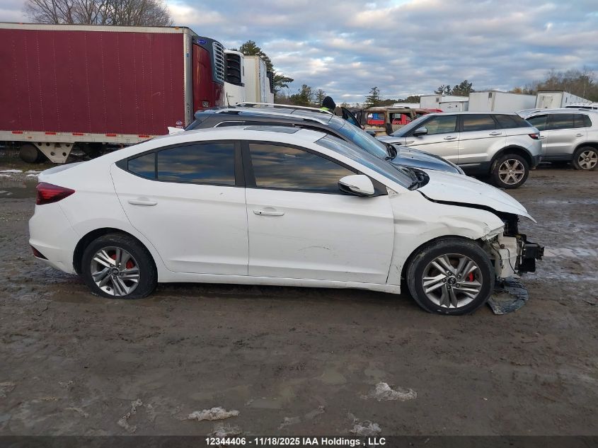 2019 Hyundai Elantra Preferred VIN: KMHD84LF9KU806038 Lot: 12344406