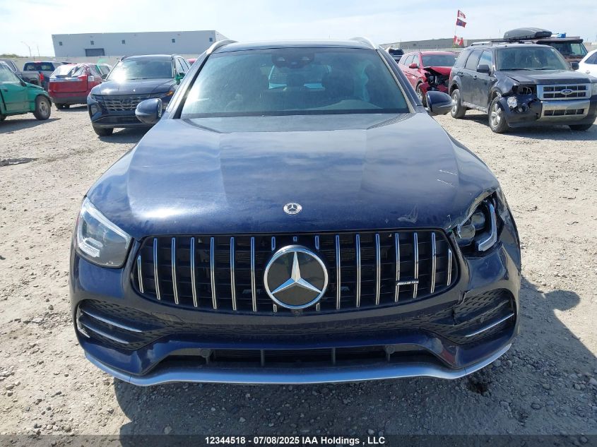 2021 Mercedes-Benz Amg Glc 43 4Matic VIN: W1N0G6EB7MF913391 Lot: 12344518