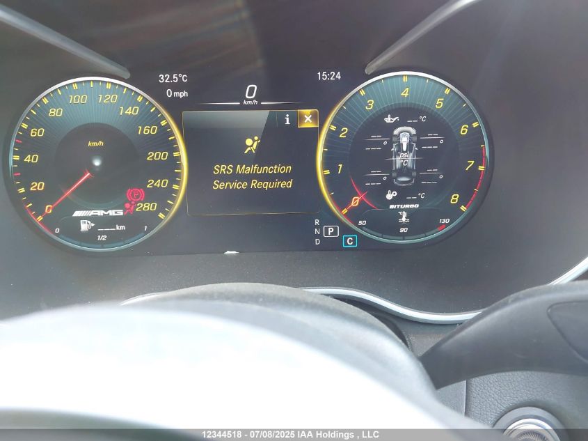 2021 Mercedes-Benz Amg Glc 43 4Matic VIN: W1N0G6EB7MF913391 Lot: 12344518