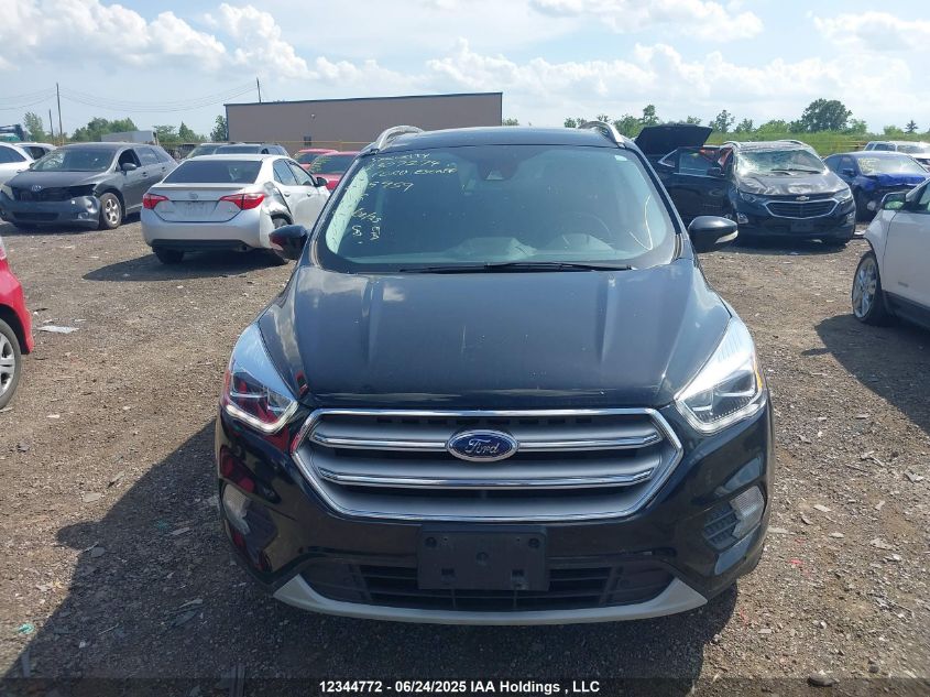 2017 Ford Escape Titanium VIN: 1FMCU9J93HUC15956 Lot: 12344772