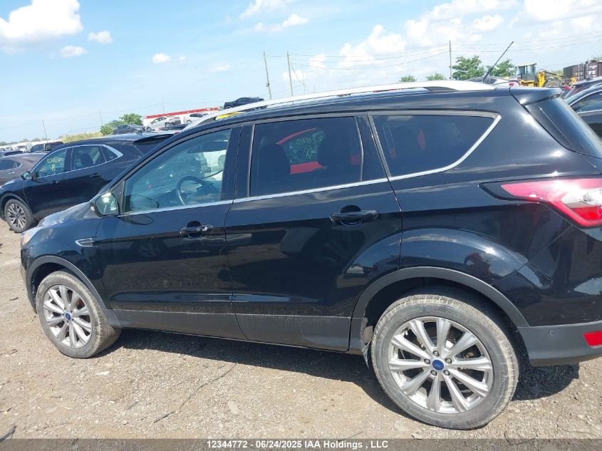 2017 Ford Escape Titanium VIN: 1FMCU9J93HUC15956 Lot: 12344772