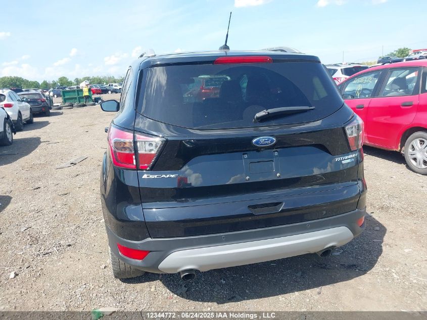 2017 Ford Escape Titanium VIN: 1FMCU9J93HUC15956 Lot: 12344772