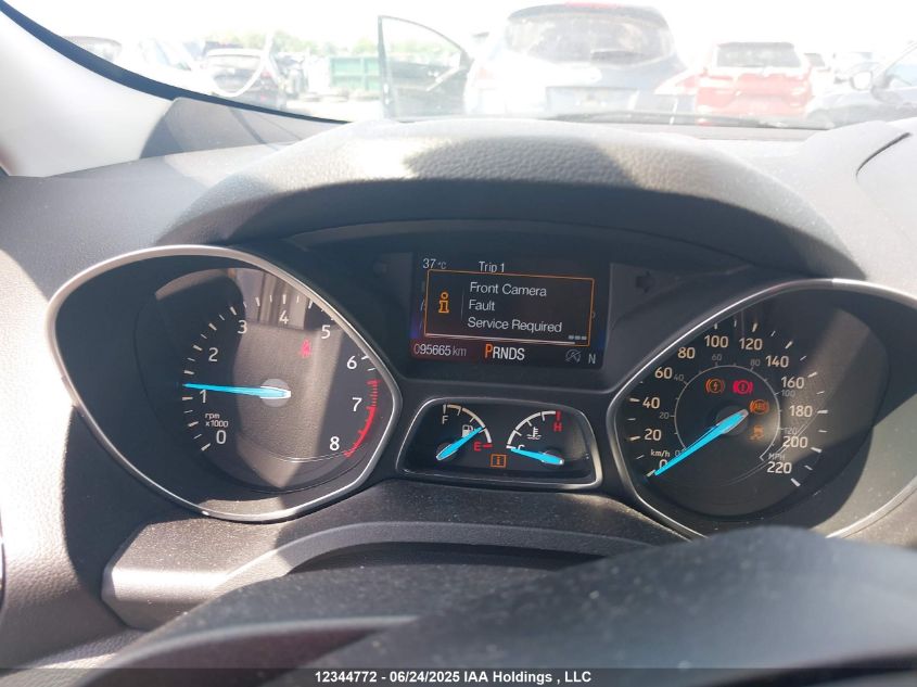 2017 Ford Escape Titanium VIN: 1FMCU9J93HUC15956 Lot: 12344772