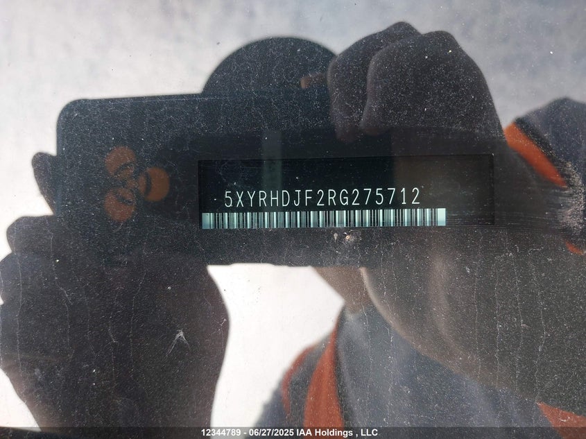 2024 Kia Sorento Ex/X-Line Ex VIN: 5XYRHDJF2RG275712 Lot: 12344789