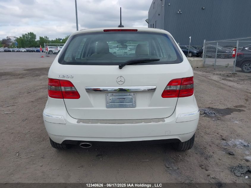 2010 Mercedes-Benz B 200 VIN: WDDFH3DB5AJ592304 Lot: 12340626X