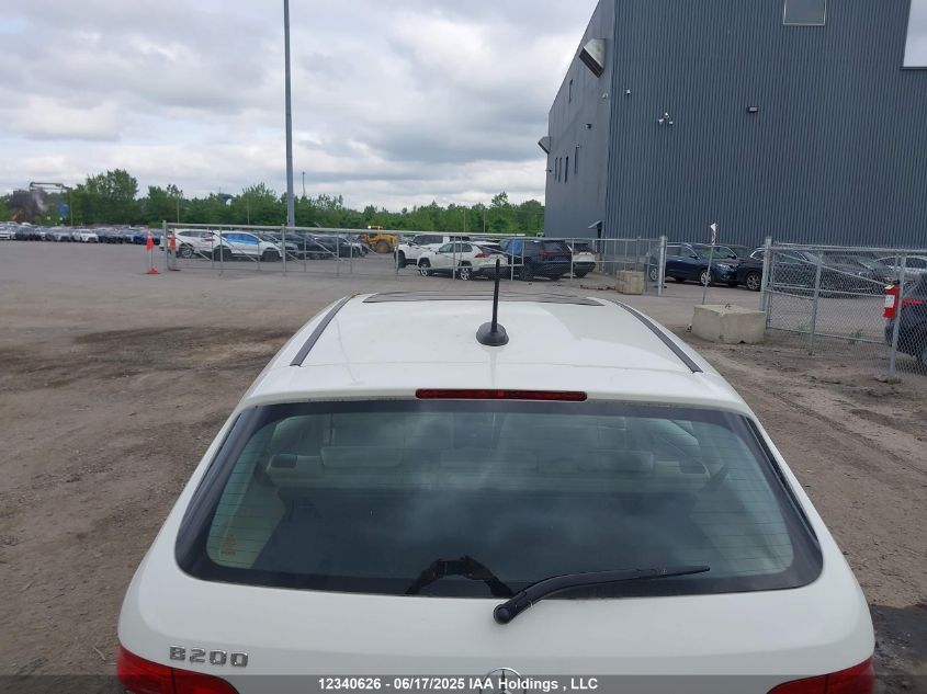 2010 Mercedes-Benz B 200 VIN: WDDFH3DB5AJ592304 Lot: 12340626X