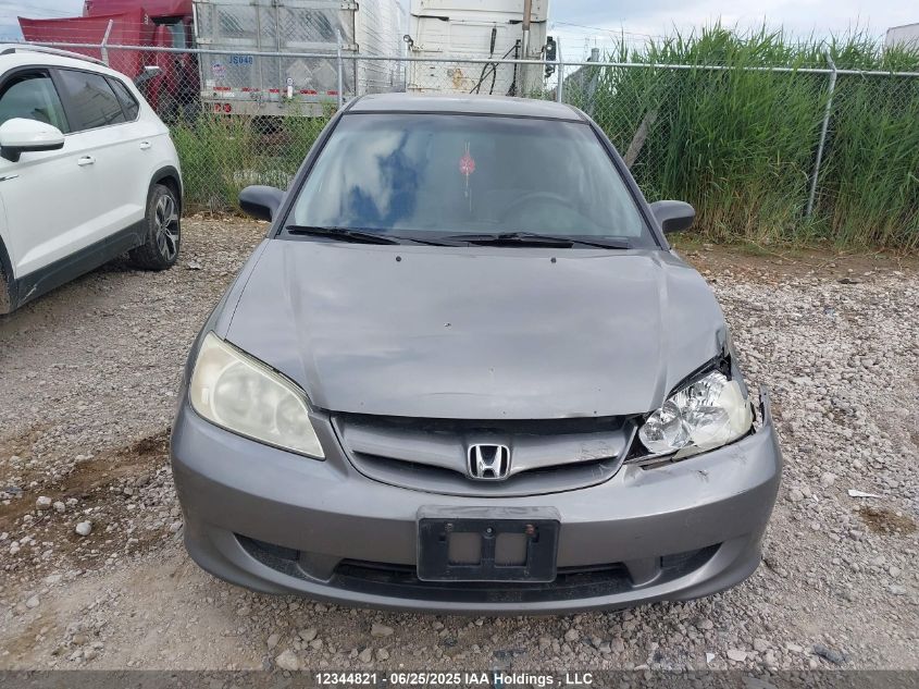 2004 Honda Civic Se VIN: 2HGES16364H939065 Lot: 12344821