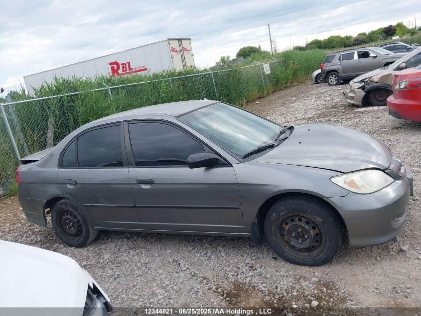 2004 Honda Civic Se VIN: 2HGES16364H939065 Lot: 12344821
