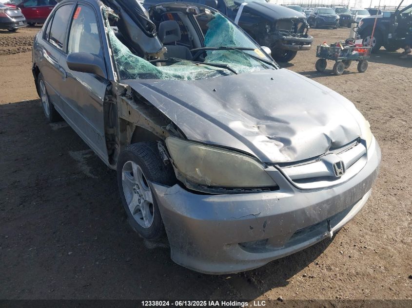 2005 Honda Civic Si Si VIN: 2HGES16835H000081 Lot: 12338024X